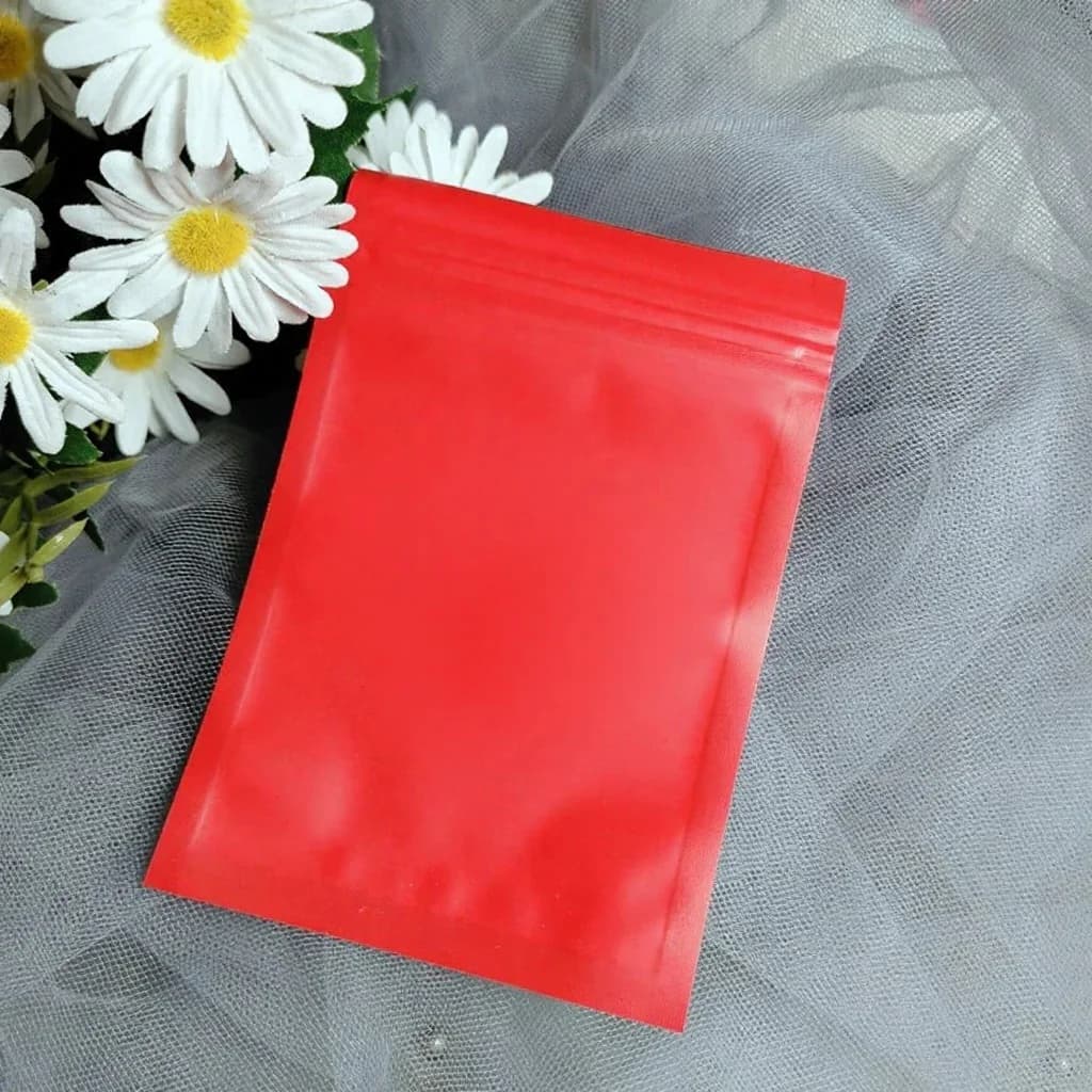 Matné plastové ziplock sáčky na nástroje na nehty a nalepovací nehty